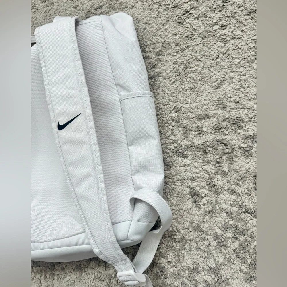 Nike Roll Top Backpack White Neon Just Do It Bag